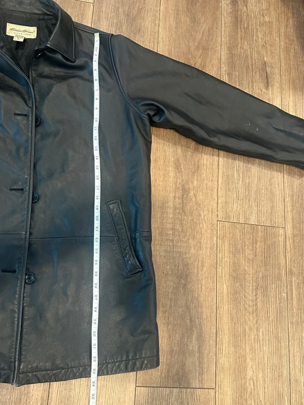 Vintage Eddie Bauer Leather Jacket Men’s Tall XL